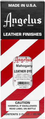 Angelus leather dye liquid texture close up