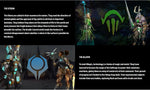 Stoneblade Entertainment collectible card game faction decks layout