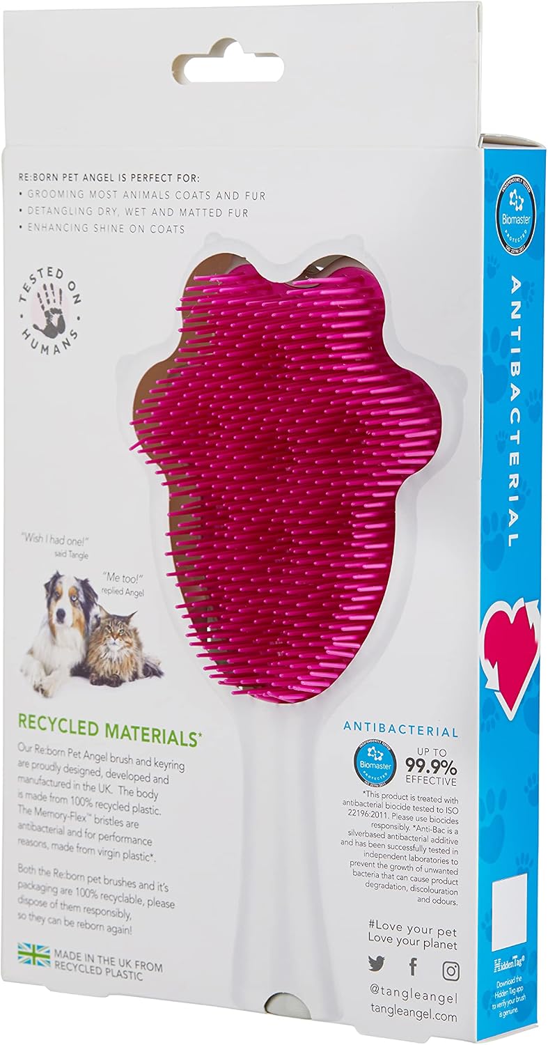 Tangle Angel Reborn pet grooming kit packaging display