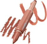 fwee Long Lasting Dual Coloring Stick Lip Liner, Spill Tea | All-in-one dual stick, Retractable Lip Liner Lipstick Combo, Satin Finish | Powerful fixing, Smudge-proof, Brown | 1.2g (04 Spill Tea) - Image 11