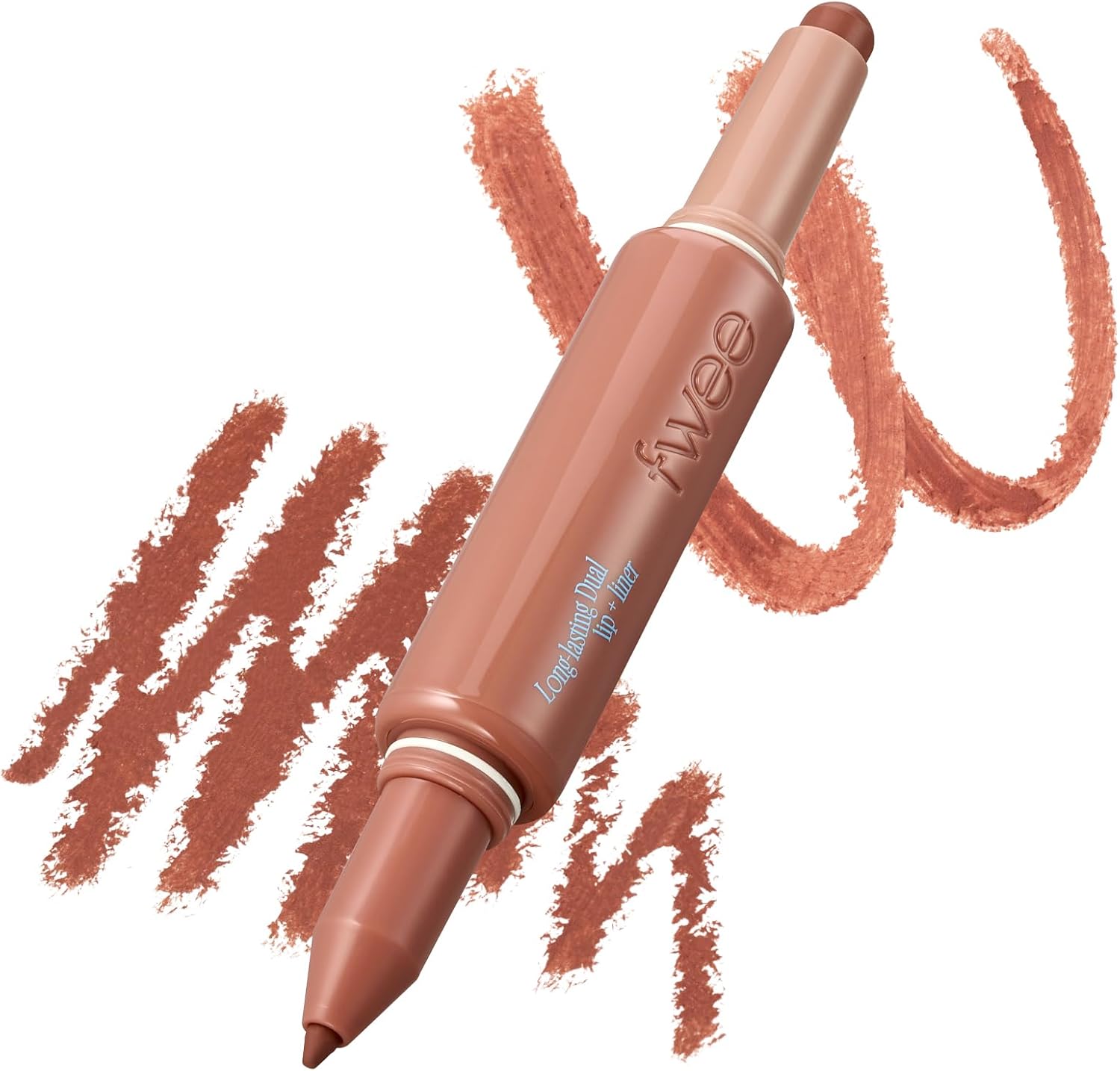 Fwee Long Lasting Dual Coloring Stick Lip Liner front view showing dual ends.