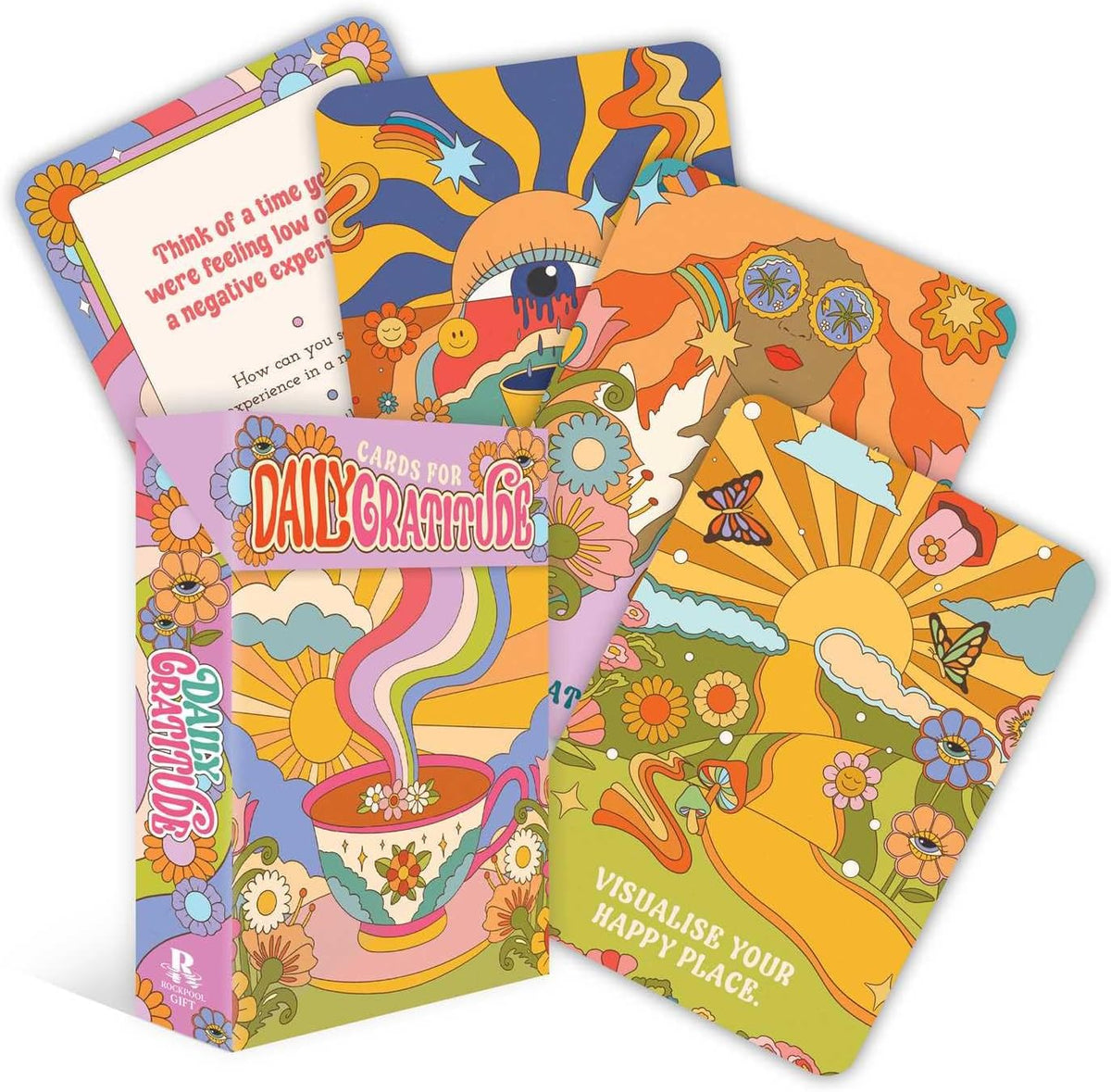 Rockpool Publishing Cards for Daily Gratitude front view