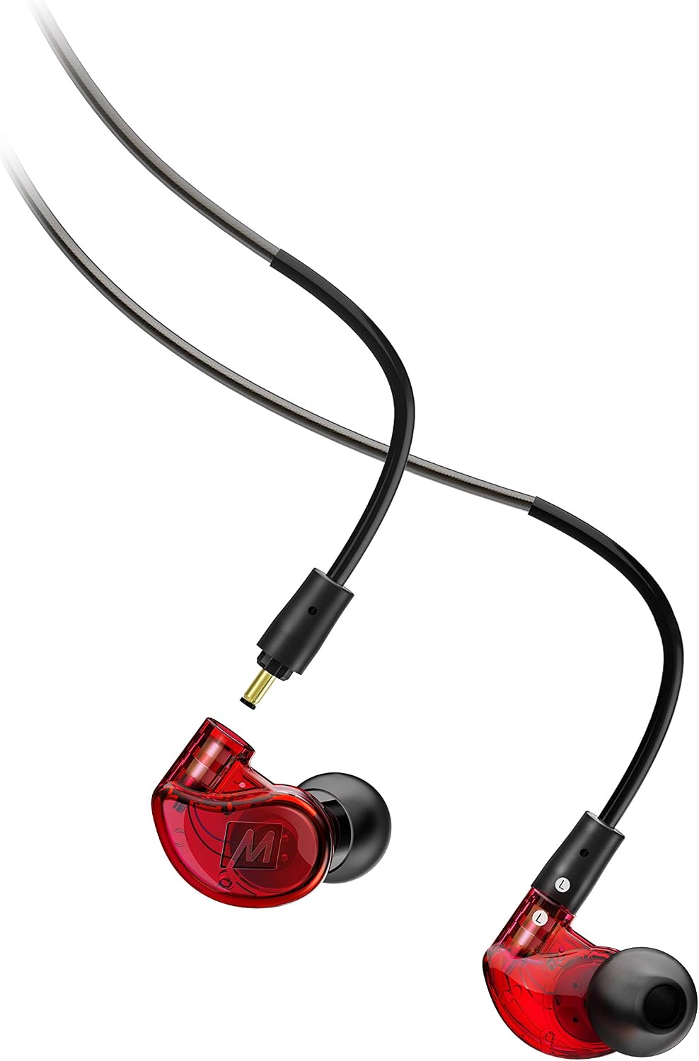MEE audio M6 PRO In Ear Monitor Headphones for Musicians, 2nd Gen Model With Upgraded Sound, Memory Wire Earhooks & Replaceable Cables, Noise Isolating Professional Earbuds, 2 Cords Included (Black) - Image 13