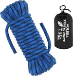 AOLEBA 10.5 mm Static Climbing Rope 10M(32ft) 20M(64ft) 30M(96ft) 50M(160ft) 70M(230ft) Outdoor Rock Climbing Rope, Escape Rope Ice Climbing Equipment Fire Rescue Parachute Rope - Image 12