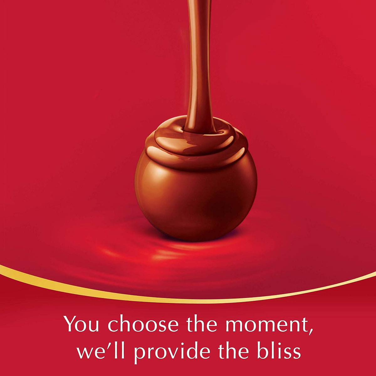 Lindt Lindor chocolate truffles texture display