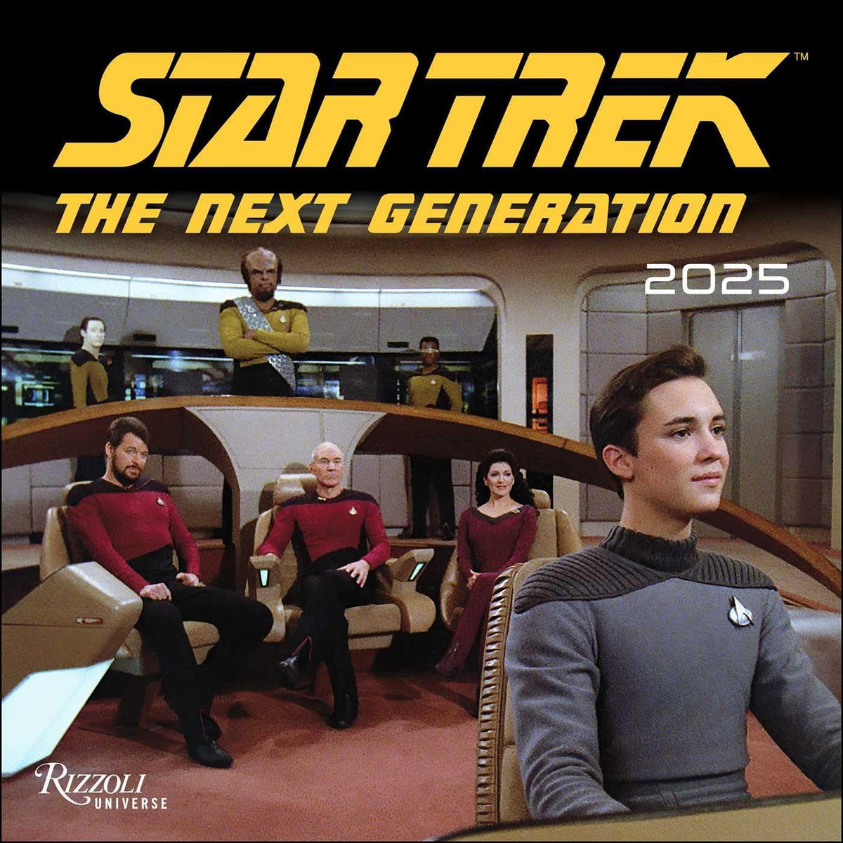 Star Trek: The Next Generation 2025 Wall Calendar - Image 1