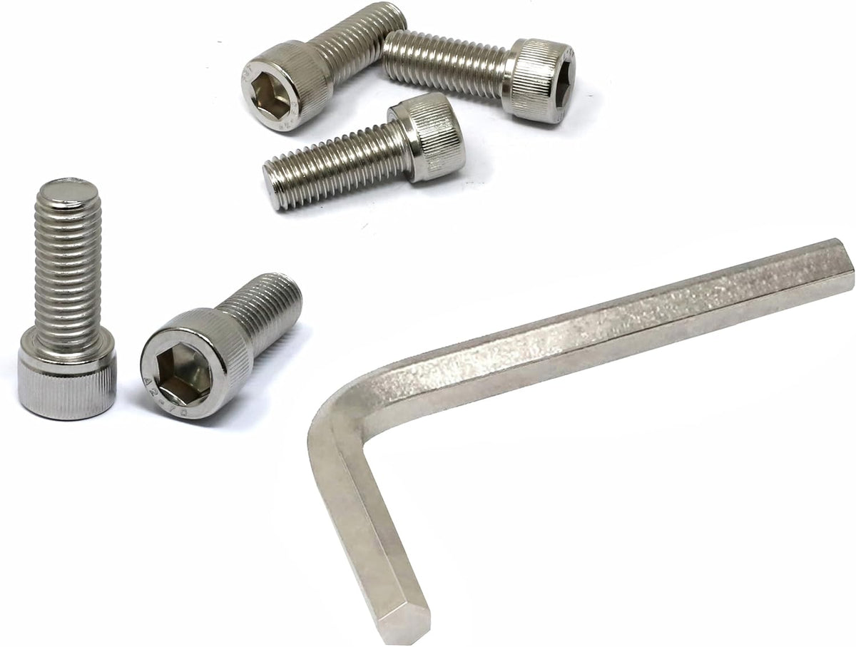 iexcell 50 Pcs M4 x 40/45/50/55/60mm Thread Pitch 0.7 mm Stainless Steel 304 Hex Socket Head Cap Screws Bolts Assortment Kit - Image 10