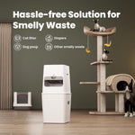 GKJ Cat Litter Box Waste Disposal System for Odor Control Cat Litter Trash Can | Includes 1 roll of 16 Easy Tear-Off Bags | Diaper Trash Can - Image 11