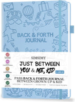 Just Between You and Me Kid Journal - A Back & Forth Journal for Grown-Up & Kid / Parent & Child to Strengthen Bond, Build Communication, and Share Memories, Interactive Writing Prompts for Kids & Adults, Gift for Girls Boys, 7"X10"-Gray - Image 12