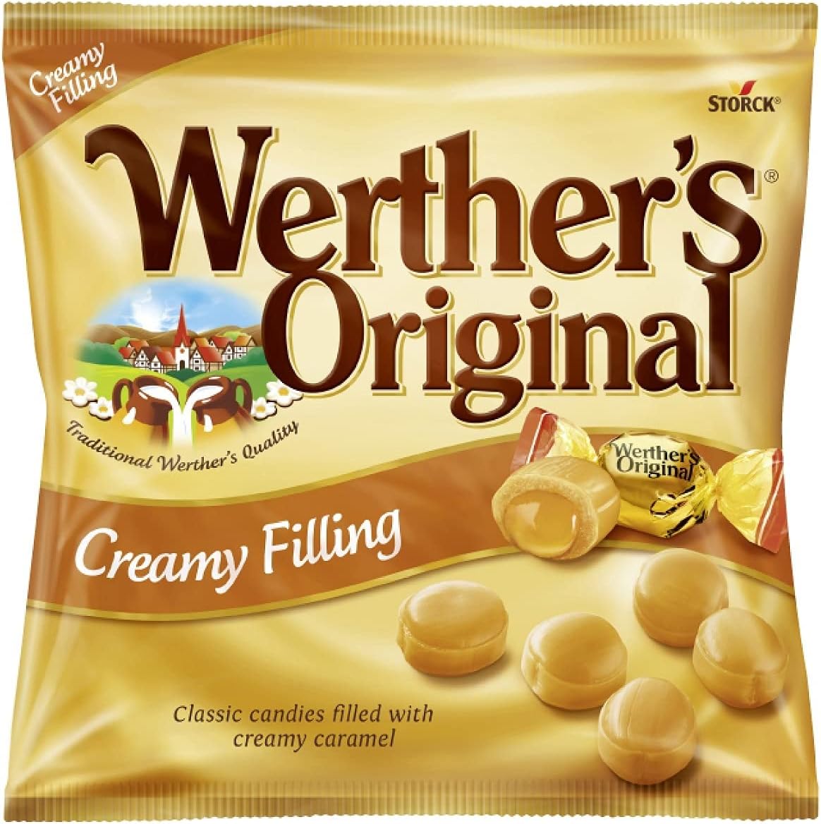 Storck Werther's Original Caramel Creme Candies (125 g) - Image 1