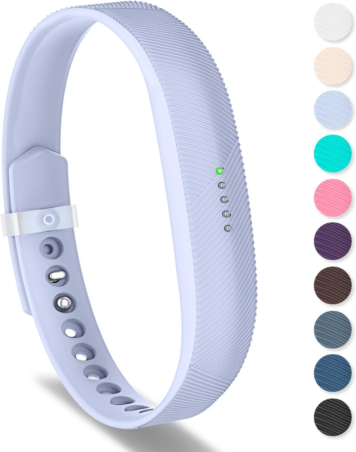Compatible with Flex 2 Bands,Replacement for Flex 2 Sport Accessories Bracelet Band Strap Soft Silicone W/Fastener Clasp for Flex 2 Watch, Adjustable Wrist Band for Small Large - Image 9
