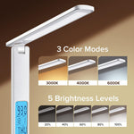 LAOPAO desk lamp illuminating a modern home office desk