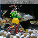 Abnaok aquarium volcano packaging and included components
