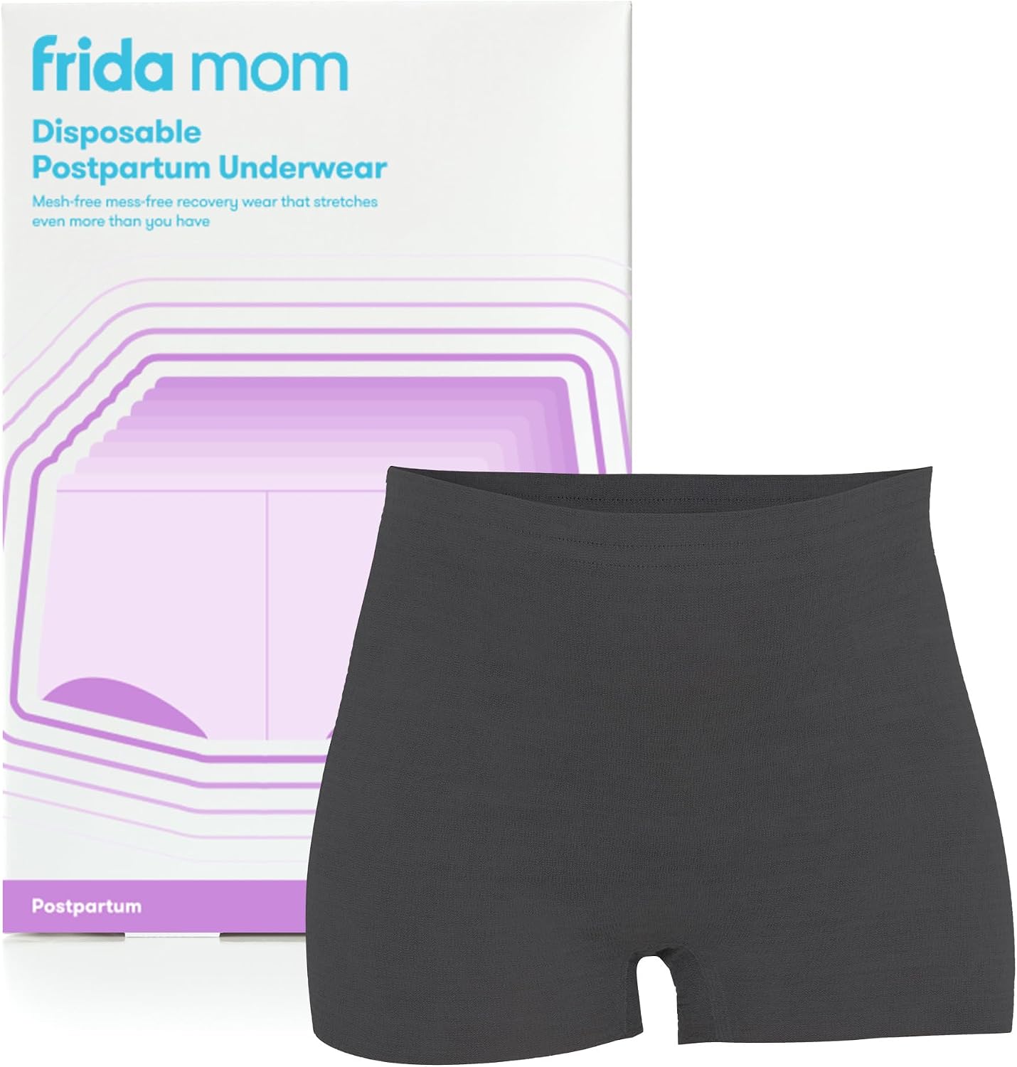 Frida Mom 8pc postpartum underwear front view