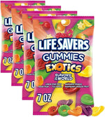 Authentic USA imported Life Savers candy bag open and ready for snacking