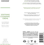 Sonage Soothing Cleansing Creme sensitive skin application
