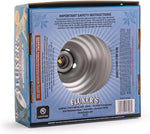 Fluker's reptile basking clamp lamp with dimmable switch close up