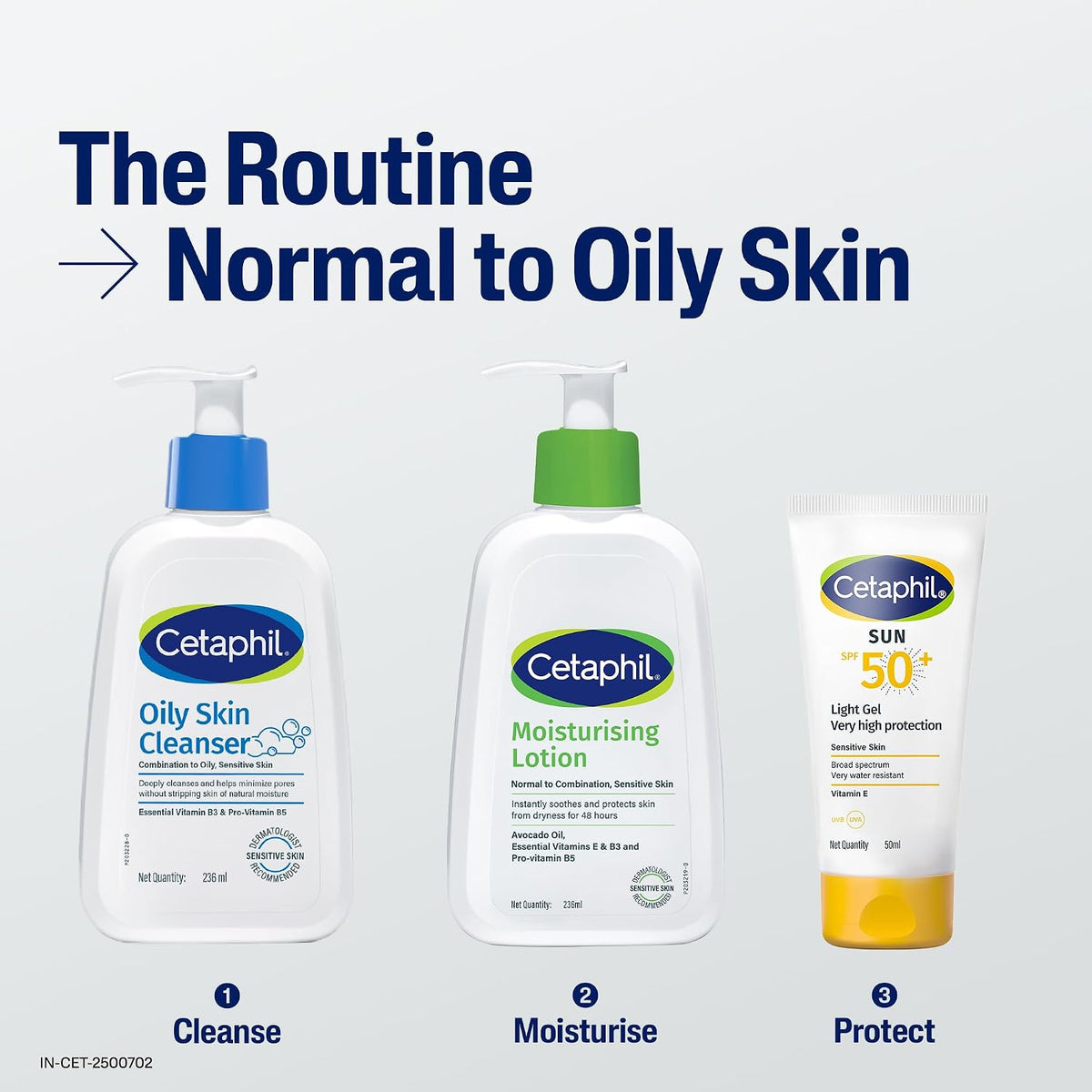 Cetaphil Oily Skin Cleanser Face Wash 59ml | Deep Cleansing for Oily, Acne Prone Skin | Gentle Foaming, Non-Irritating, pH Balanced | Dermatologist Recommended | For Your Sensitive Skin - Image 10