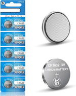 CR2450 Battery, 2450 3V Lithium Battery 12 Count Pack, 3 Volt Flat Button Coin Cell Batteries for Car Key Fobs, Watches, Garage Door Openers - Image 9