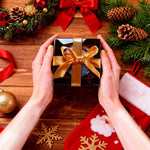 Frantis packaging box holding handmade cookies and treats