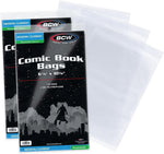 BCW comic bags front view packaging