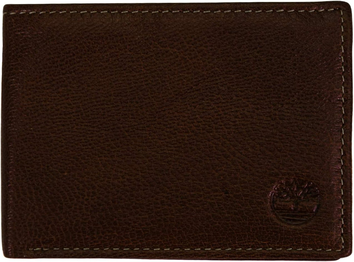 Timberland Men's Genuine Leather Passcase Security RFID Wallet - Image 11
