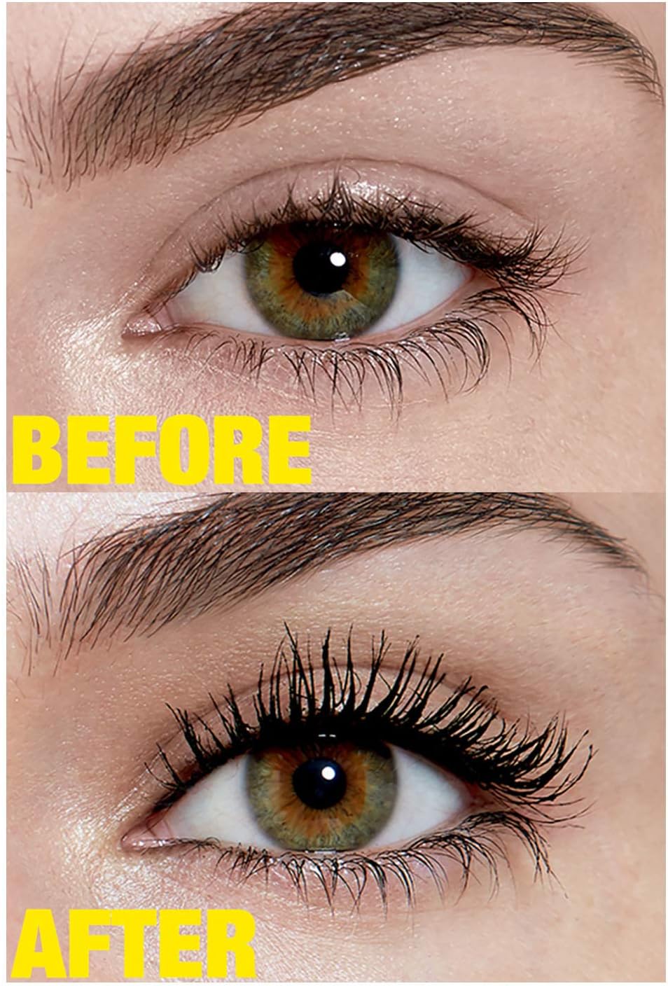 High quality product shot of imported Maybelline mascara