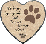 Rakrisa pet bereavement memorial stone with display stand