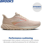 Brooks women's neutral running shoe side profile
