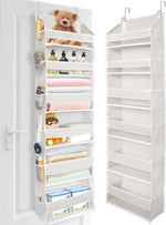 ULG over the door organizer front view showcasing 6 large pockets