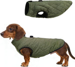 SCENEREAL Winter Dog Vest Coat with Harness Built In, Warm Puppy Jacket for Small Medium Dogs, Cold Weather Coat with Zipper, Fleece Puffer Vest Windproof Snow Clothes - Image 10