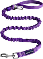 AUROTH Heavy Duty Bungee Dog Leash for Shock Absorption - 6FT Black Training Leash with 2 Padded Handles for Medium Large Breed Dogs - Image 15