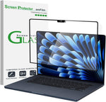 AmFilm tempered glass screen protector for 15-inch MacBook Air front view