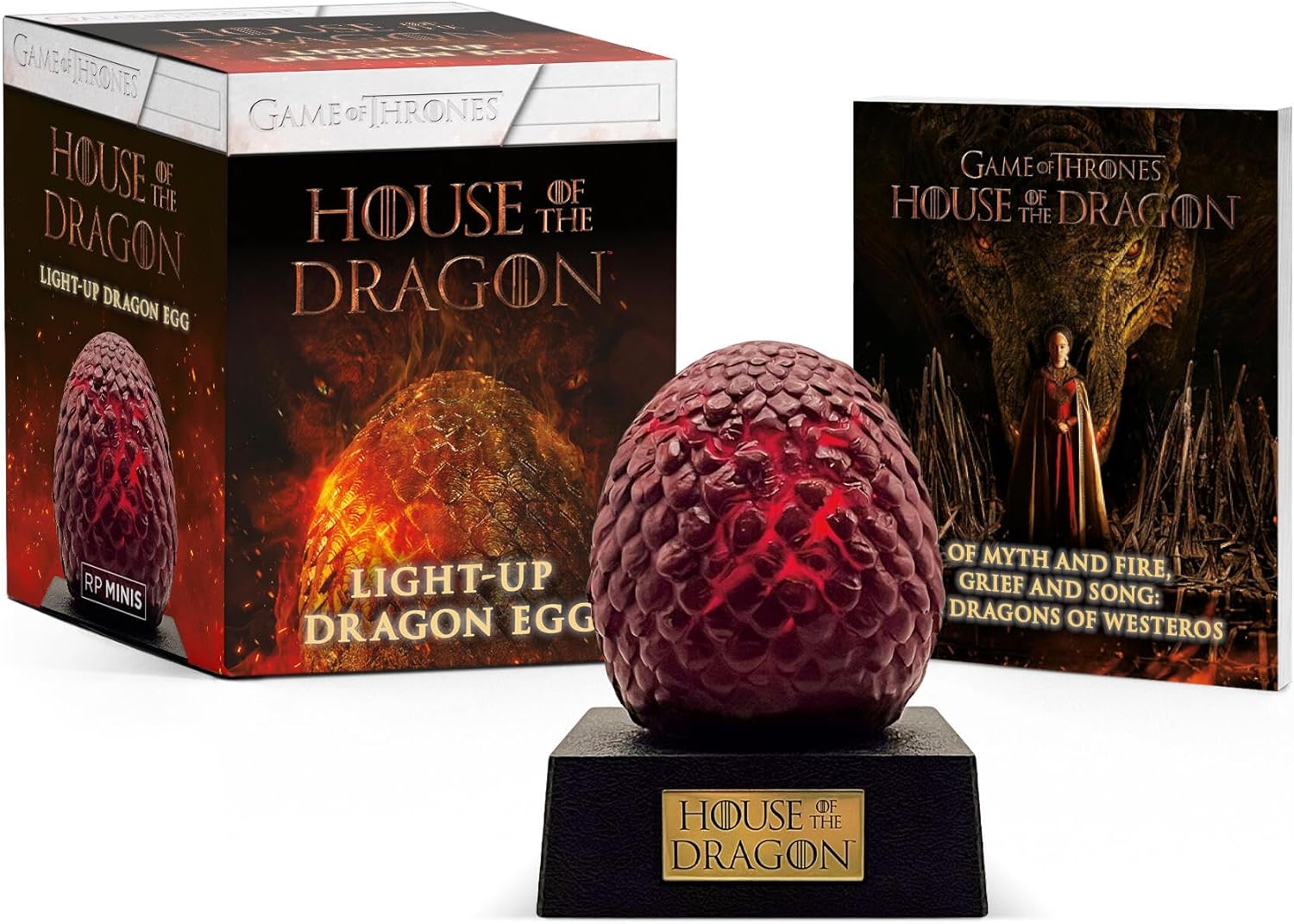 House of the Dragon: Light-Up Dragon Egg (RP Minis) - Image 1