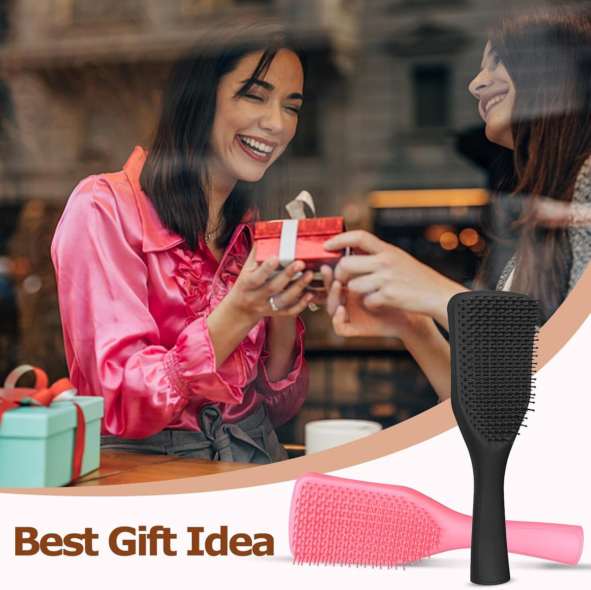 Shinlea wet and dry hair brush lifestyle