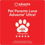 Advecta Ultra dog flea treatment four doses blister pack
