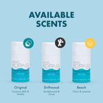 Kopari aluminum free coconut deodorant duo pack for sensitive underarm care
