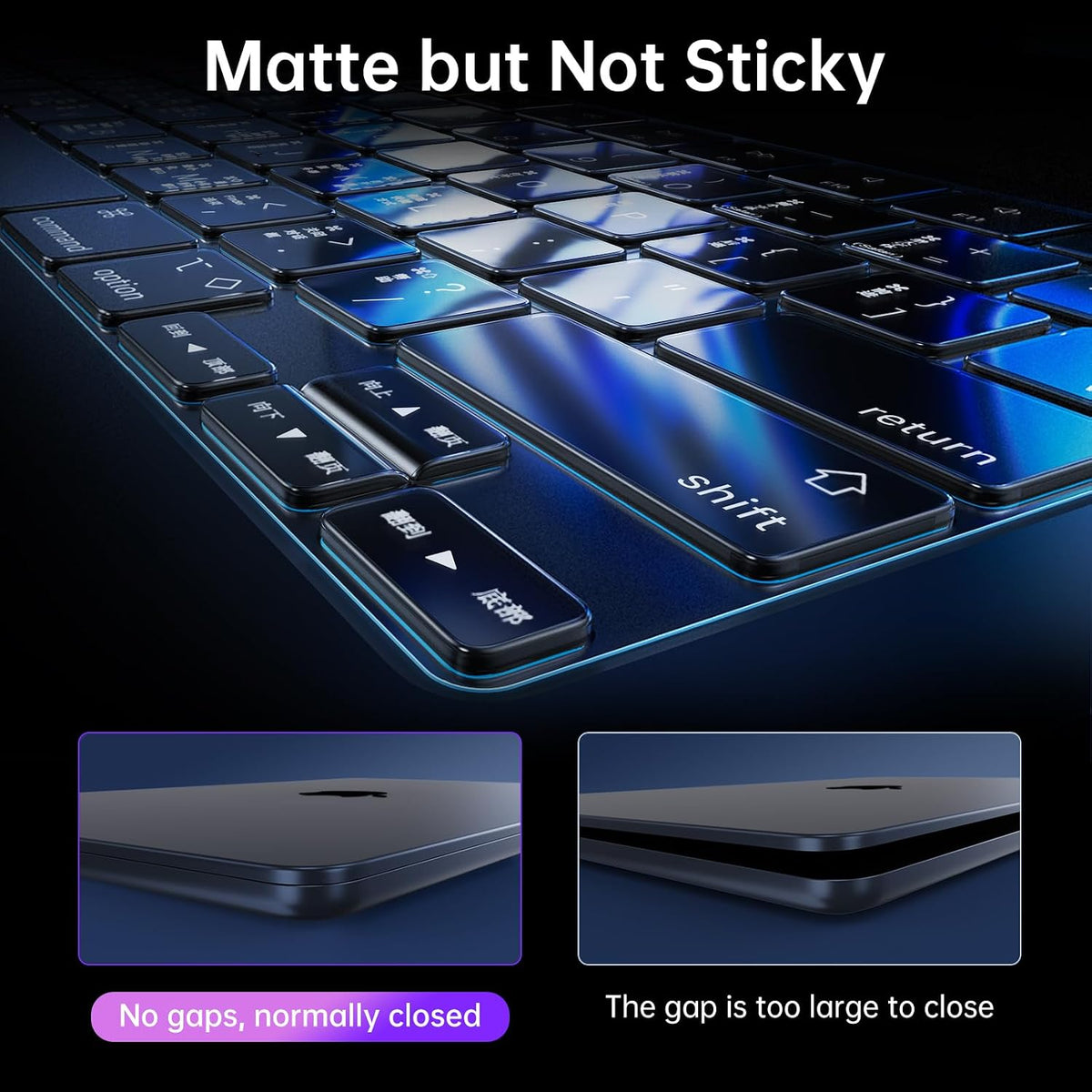 Soonjet ultra thin keyboard cover protector detail