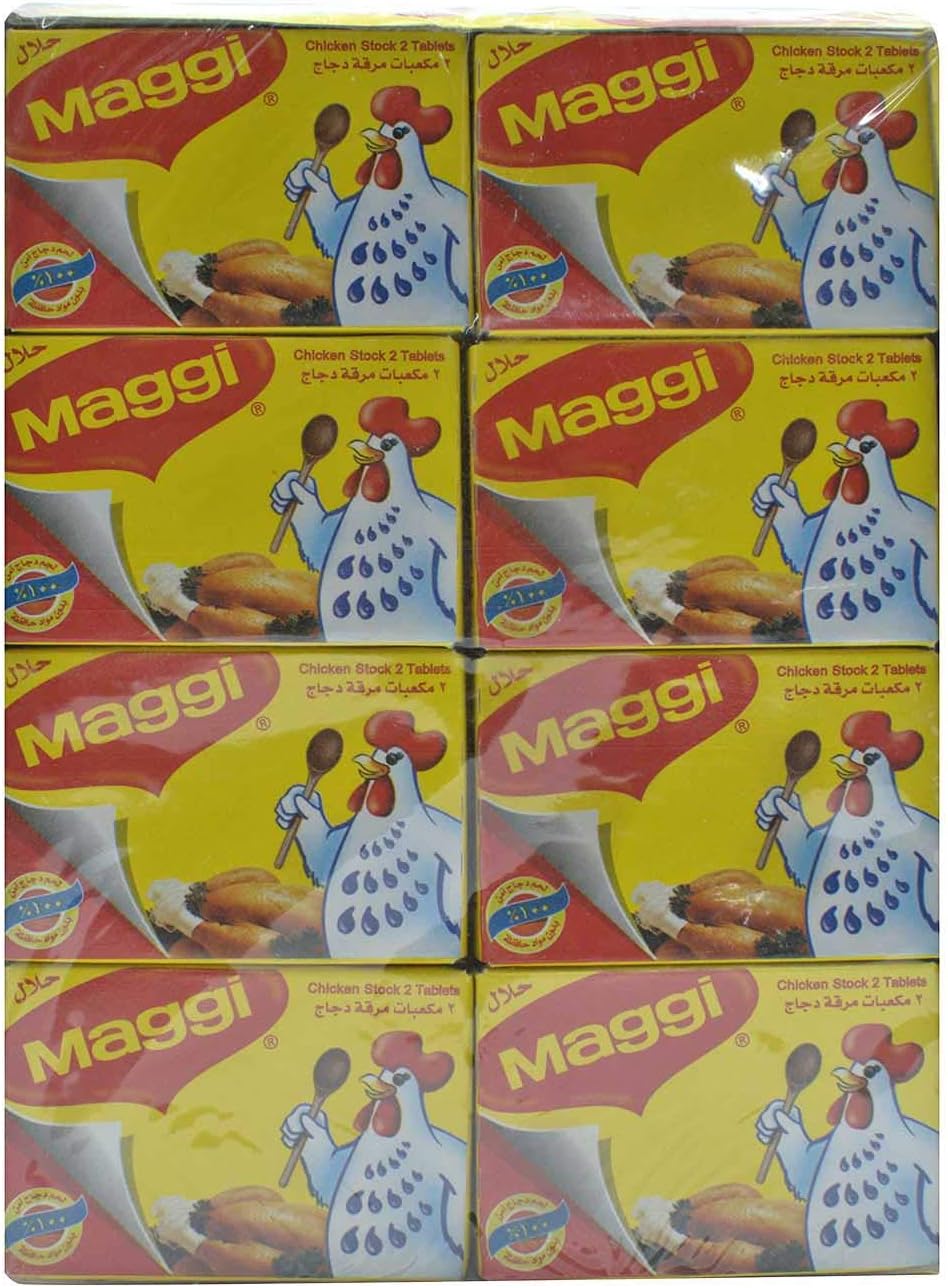 Maggi Chicken Stock 24 Cubes, 480 Gram - Image 1