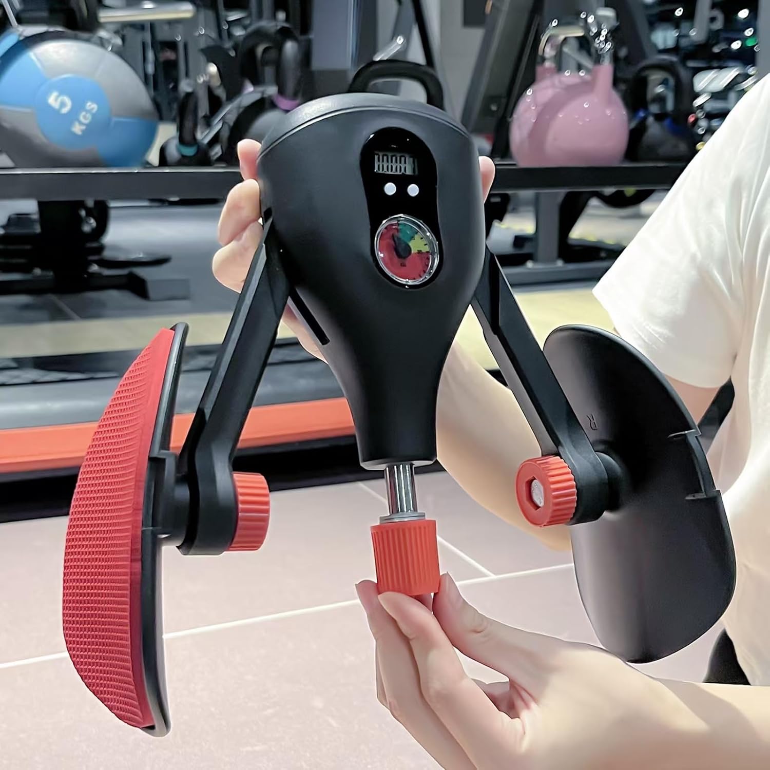 Inspack Thigh Master Workout Equipment, Women/Men Kegel Exercise Pelvic Floor Muscle Strengthening Repair Device, Hip Dip Corrector Abductor Pilates Machine，Inner Thigh/Butt/Leg Slimmer Excerciser - Image 1