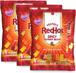 Huer - Frank's RedHot Original Spicy Gummy Bears 2 Pack - Sweet, Spicy, Salty, Fruity Candy - 6 Flavors - A Fiery Twist on Classic Gummies - 4.93oz Bags (Pack of 2) - Image 7