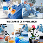 eLabPal 1ml variable volume micropipette nozzle compatibility angle