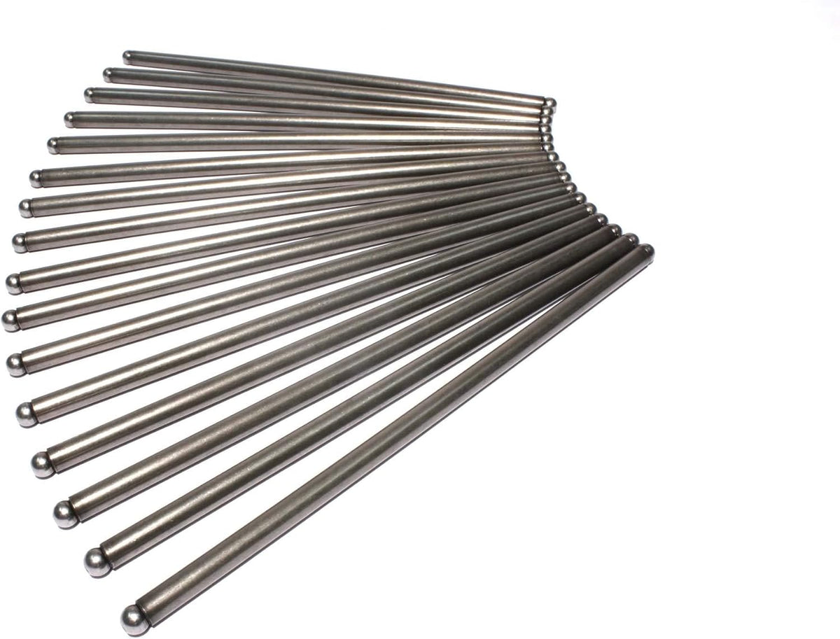 Comp Cams high energy steel pushrods angled perspective