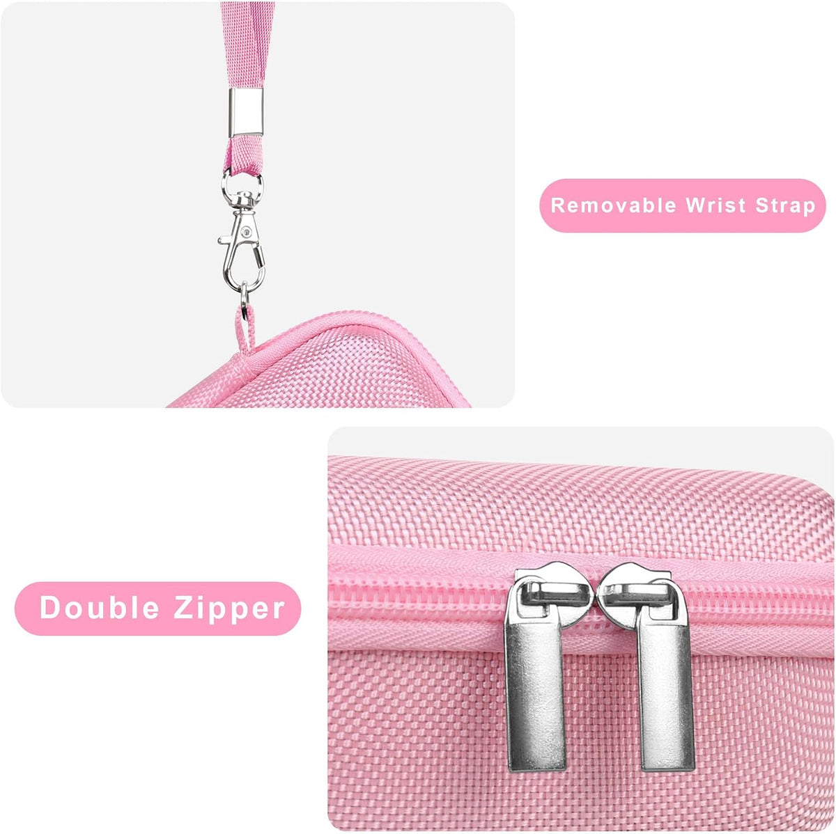 Canboc camera case with detachable wrist strap attached