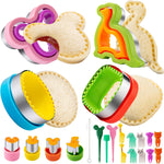 Nifogo sandwich cutter front view of the 22 piece set