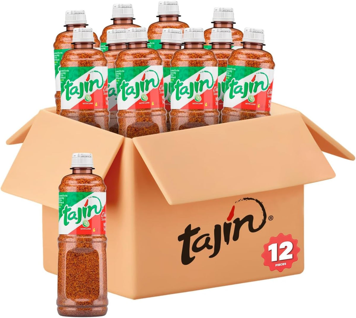 Tajin Clsico Seasoning, Authentic Mexican Chili Lime Spice Blend for Fruit, Snacks, Tacos, and Cocktails, Zesty Flavor Enhancer, 5 oz (Pack of 3) - Image 10