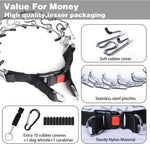 Small size dog training collar unbuckled to show the durable metal hardware and D ring attachment