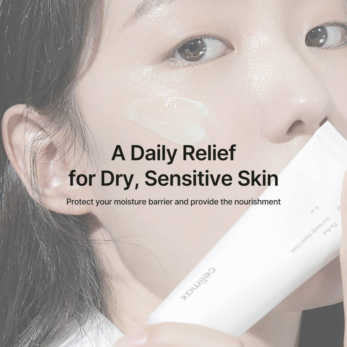 Sensitive skin friendly moisturizer with ceramide and adenosine