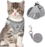 Cat & Dog Vest Harness - All Weather Mesh, Reflective Strap, Step-in Adjustable for Small Cats & Dogs (Red, XS) - Image 12