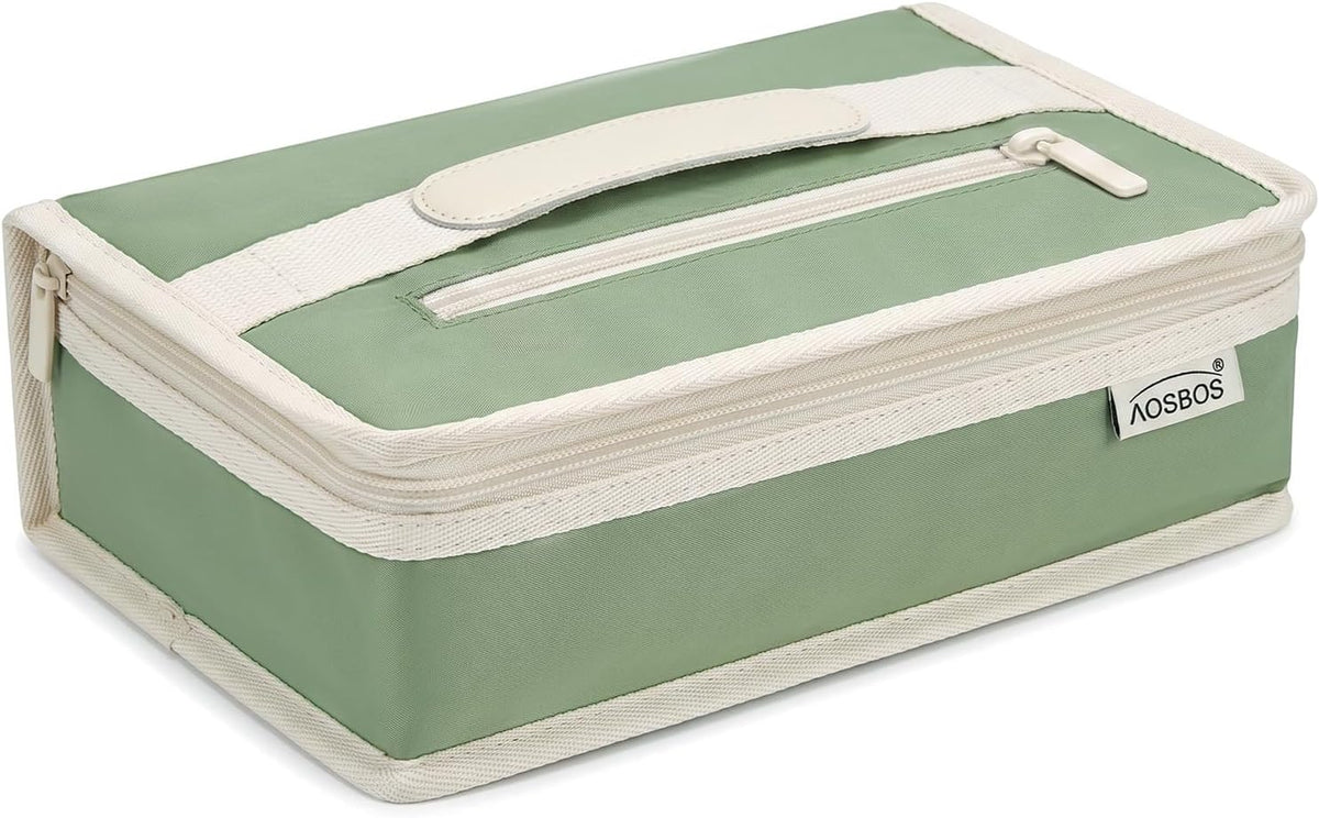 Aosbos Small Insulated Lunch Bag,Compact Lunch Box For Work & Office - Image 14